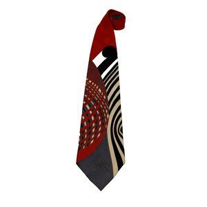 Fratelli Moda Men's Necktie 100% Silk  Hand Made Italy 58" L  x 3.75" W...